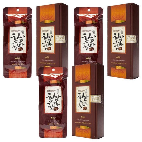 대동고려삼 고려홍삼정과 골드 세트, 30g, 15개