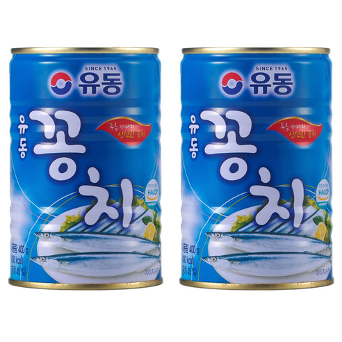 유동 꽁치 통조림