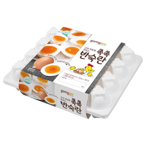 촉촉한 행복을 담은 곰곰 반숙란