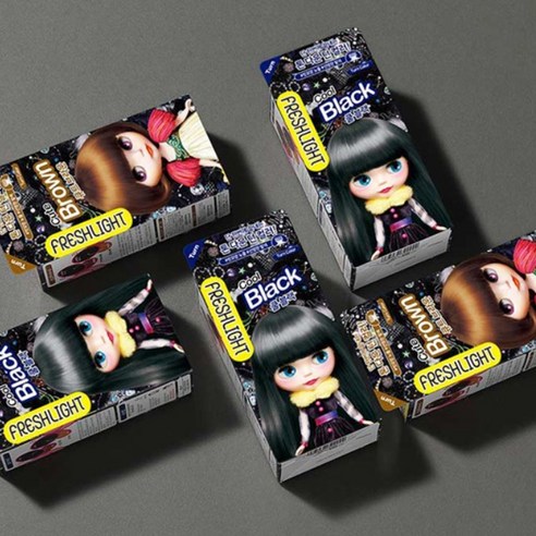 프레쉬라이트 밀키타입 염색제로 완벽한 머릿결 변신