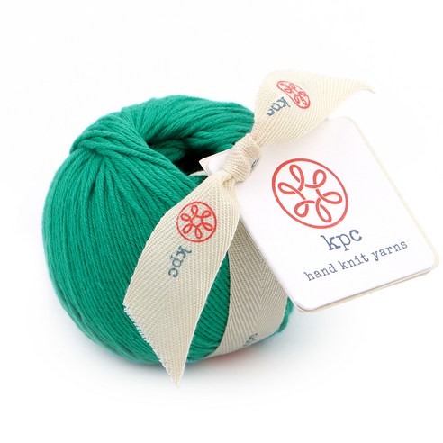 kpc yarn 가쉽 DK 면 뜨개실 50g, 민트, 113m