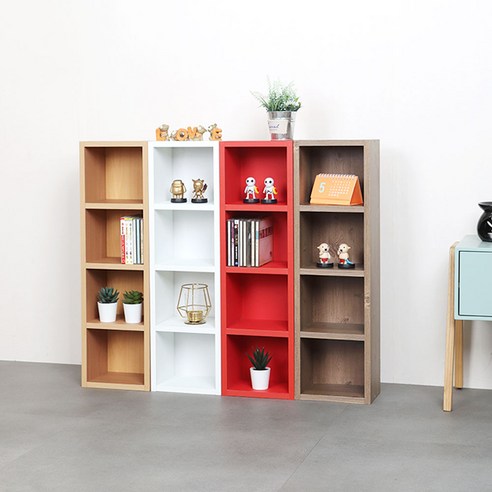 슬림한 디자인으로 공간 효율성을 극대화하는 타워형 틈새 CD장