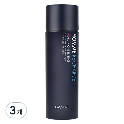 라끄베르 옴므 리차지 올인원 에센스, 150ml, 3개