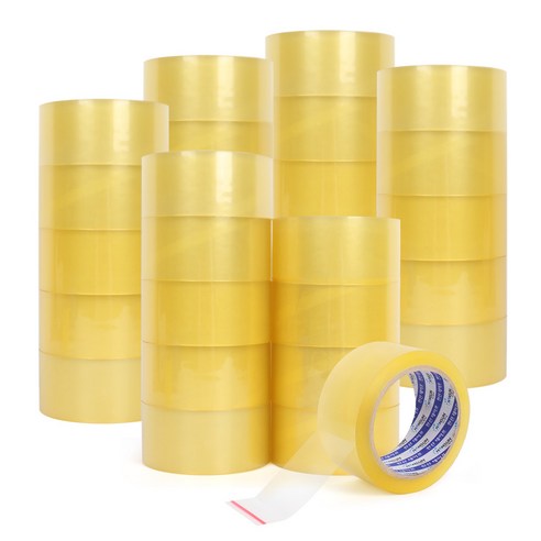 KOMETH transparent box tape 40 M × 48 mm, 30 ea