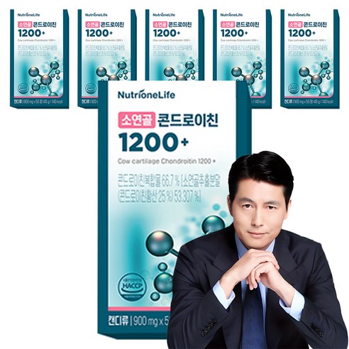 뉴트리원 소연골 콘드로이친 1200플러스, 50정, 6개