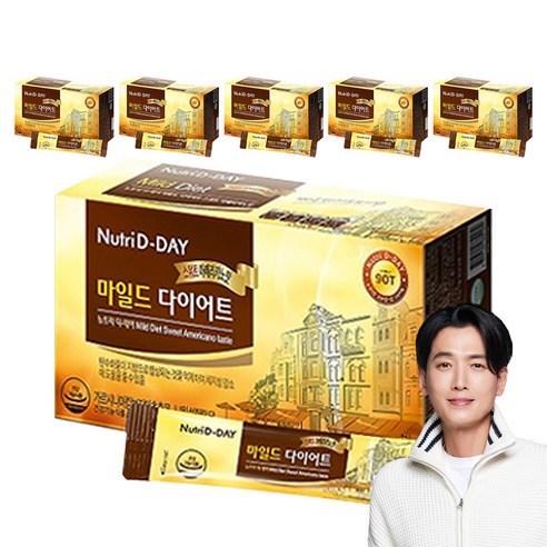 뉴트리디데이 마일드 다이어트 스위트 아메리카노맛, 270g, 6개