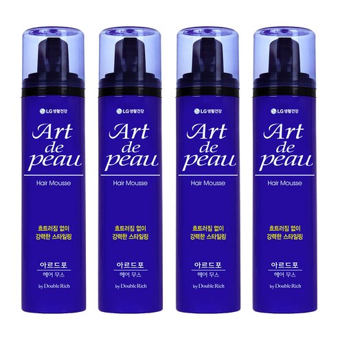 LG생활건강 아르드포 헤어 무스, 150ml, 4개