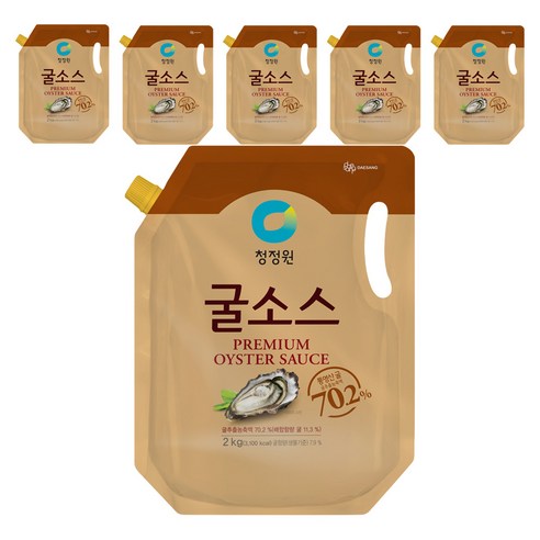 청정원 굴소스, 2kg, 6개