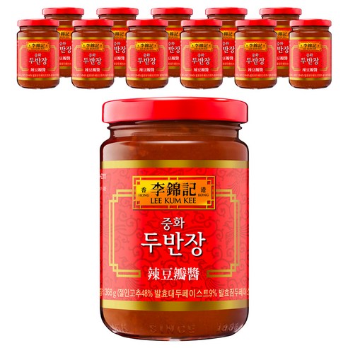 오뚜기 이금기 중화 두반장소스, 368g, 12개