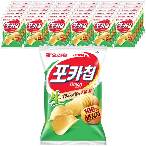 오리온 포카칩 어니언, 66g, 30개
