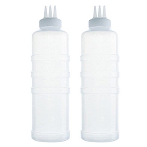 리빙패밀리 잘라쓰는 소스통 3구, 600ml, 2개