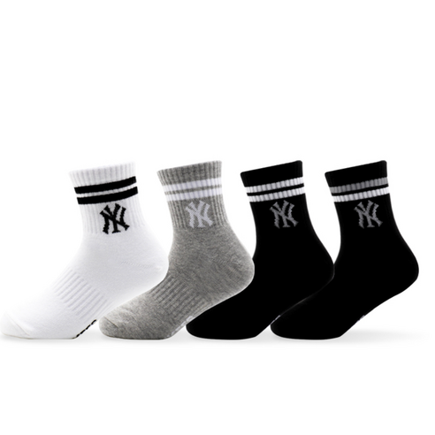 MLB 아동용 빅 투라인 로고 중목 양말: 우리 아이 발에 자유와 스타일을!