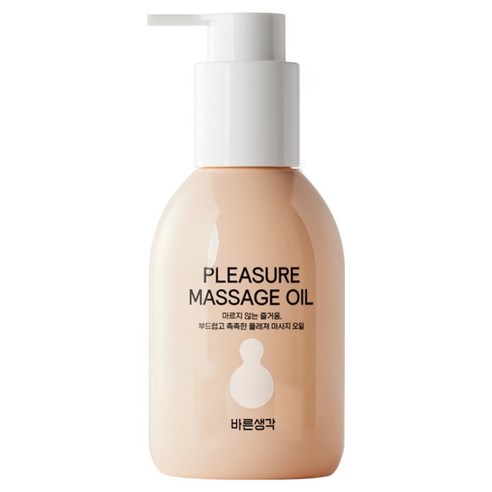 바른생각 플레져 마사지오일 누드바닐라향, 150ml, 1개