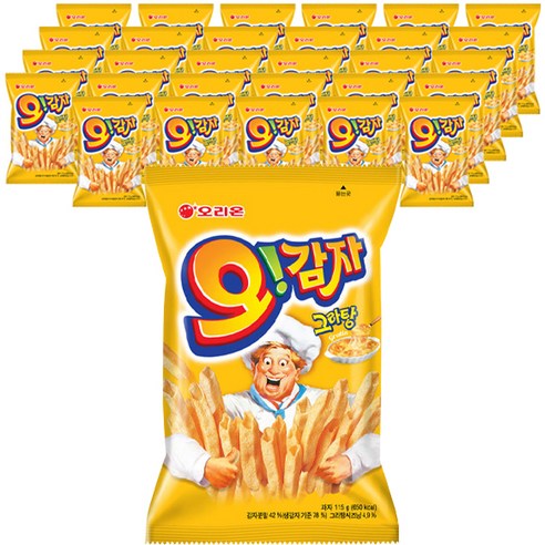 오리온 오감자 감자그라탕맛, 115g, 30개