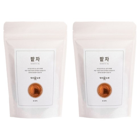 청년농원 저온가공 팥차 삼각티백, 2g, 50개입, 2개