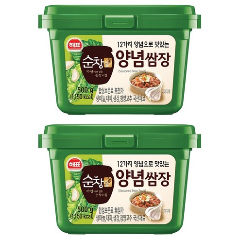 순창궁 12가지 양념으로 맛있는 양념쌈장, 500g, 2개
