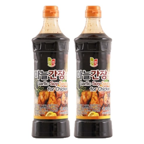 첫맛 마늘간장소스, 1.05kg, 2개