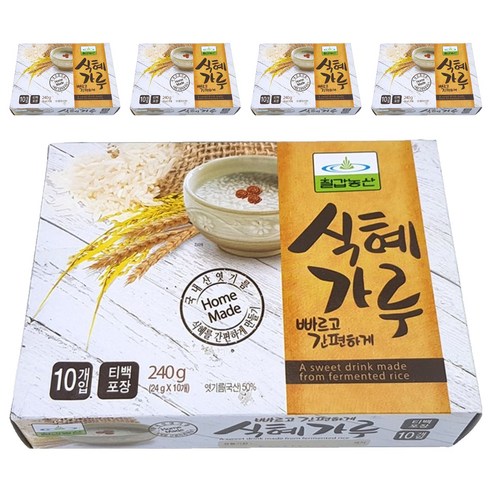 칠갑농산 식혜가루, 240g, 5개