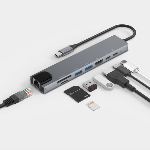 다기능 USB 허브로 편리한 작업환경 구축하기