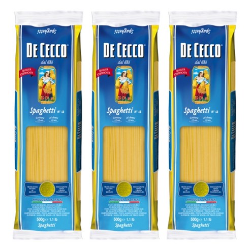 데체코 스파게티, 500g, 3개