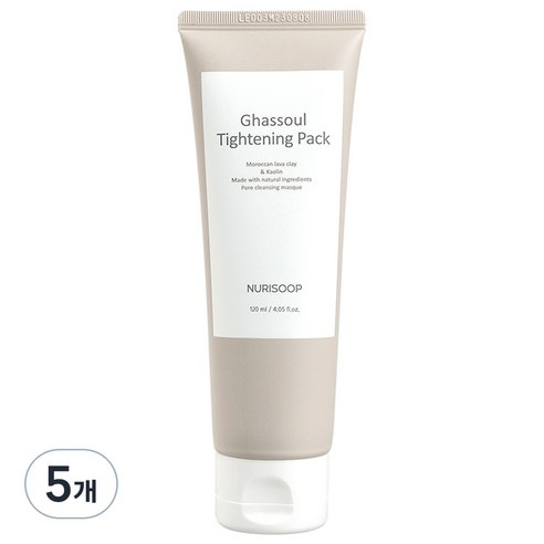 누리숲 피지아웃 가슬 타이트닝팩 120ml, 1개입, 5개