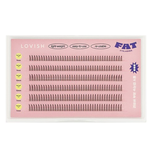 러비쉬 부분 속눈썹 세트, 1개, 002