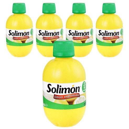 솔리몬 스퀴즈드 레몬즙 280ml, 5개 신선한 레몬의 향기를 즐겨보세요!