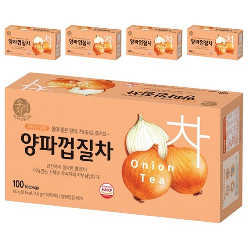 우리차 송원식품 양파껍질차, 0.6g, 100개입, 5개