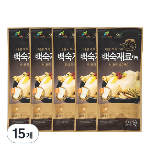 건강한맛미간 한방약재 삼계탕 준비재료, 100g, 15개