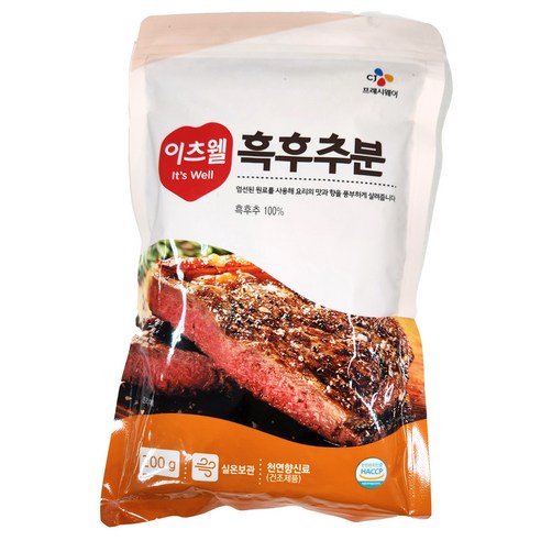 이츠웰 흑후추분, 1kg, 1개