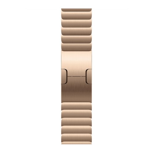 Apple 정품 2024 애플워치 링크 브레이슬릿, 골드, 1개, 44/45/46/49mm