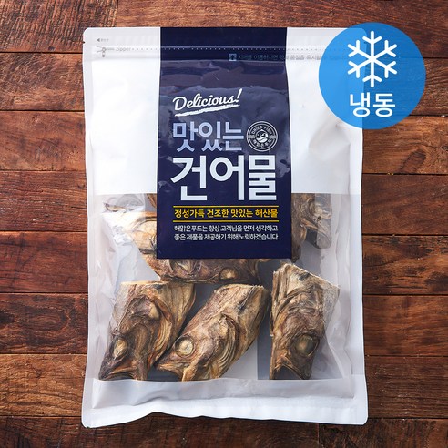 해맑은푸드 육수용 명태머리 (냉동), 300g, 1개