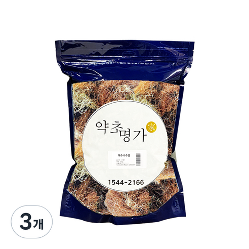 약초명가 옥수수수염, 100g, 3개