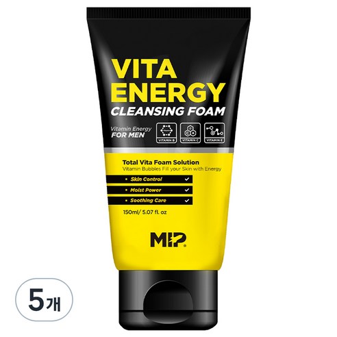 미프 비타 에너지 클렌징 폼, 150ml, 5개