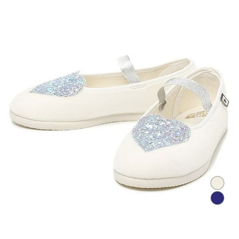 사랑스러움과 편안함을 겸비한 봉통 여아용 사라 하트 메리제인 ******온