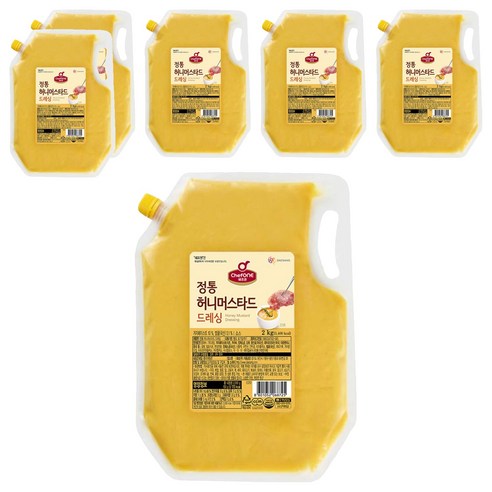 쉐프원 정통 허니머스타드 드레싱, 6개, 2kg
