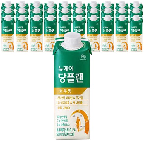 뉴케어 당플랜 호두맛 당뇨환자영양식, 60개, 200ml