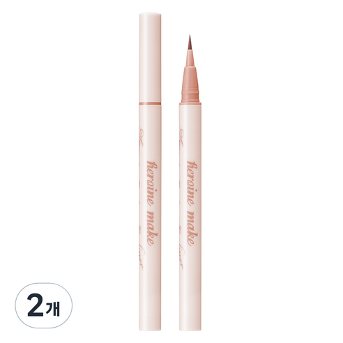 히로인메이크 시크릿 음영 아이라이너 0.4ml, 01 핑크 베이지, 2개