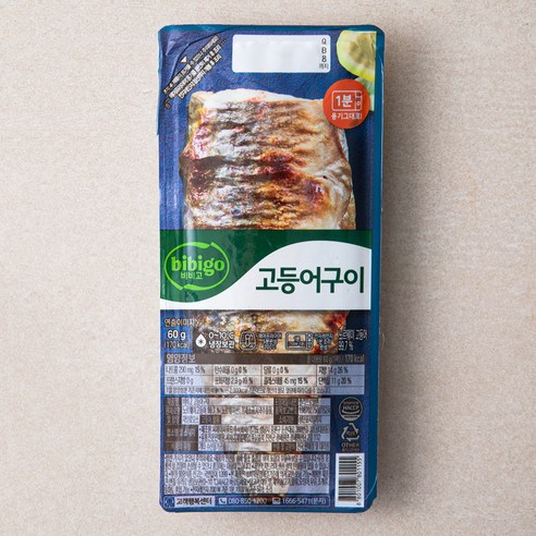 비비고 고등어구이, 60g, 1개