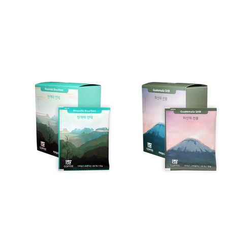 맛있는 커피를 손쉽게 즐길 수 있는 1킬로커피 드립백 커피 8종 선물 세트