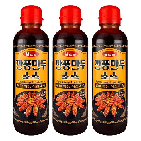 움트리 깐풍만두 소스, 500g, 3개