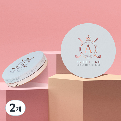 아델리오 프레스티지 홀인원 빅 선쿠션 SPF50+ PA++++, 2개