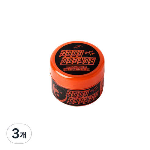 쿨그리스 쿨그리스R 헤어왁스, 87g, 3개