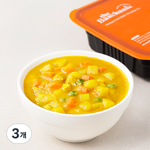 더반찬 수제카레, 3개, 550g