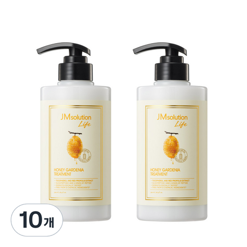 제이엠솔루션 라이프 허니 가드니아 트리트먼트 화이트플로럴 향, 10개, 500ml