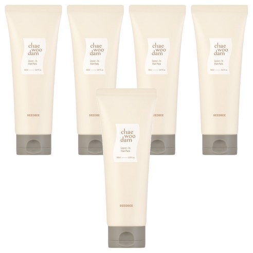 씨드비 채우담 바르는 헤어팩, 150ml, 5개