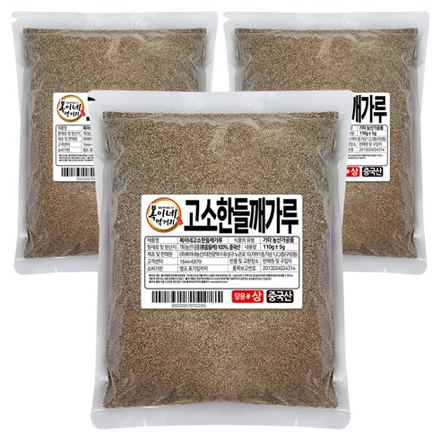 복이네먹거리 고소한들깨가루 탕용, 110g, 3개
