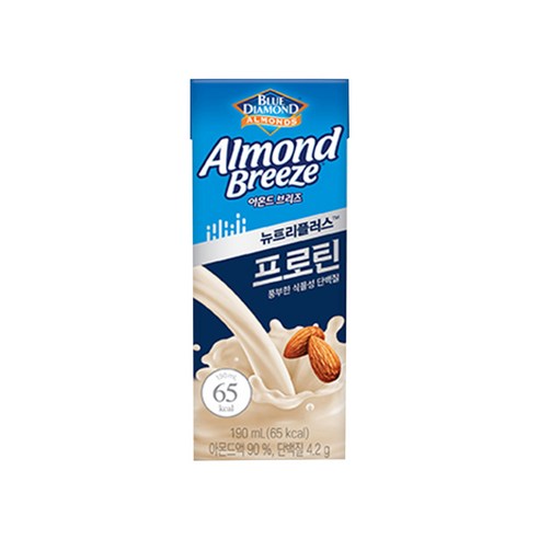 활력 넘치는 일상을 위한 든든한 동반자, 블루다이아몬드 아몬드 브리즈 뉴트리플러스 프로틴