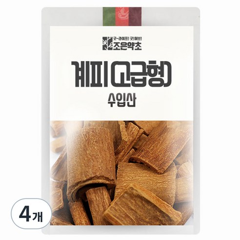 조은약초 계피 고급형, 400g, 4개