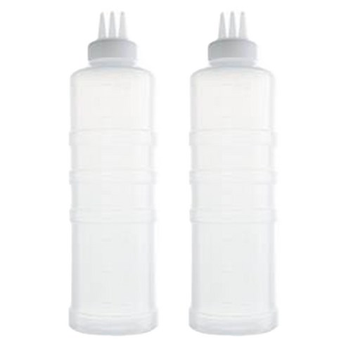 리빙패밀리 잘라쓰는 소스통 3구, 700ml, 2개